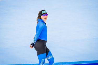 Казахстанские конькобежки взяли медаль на старте Кубка мира