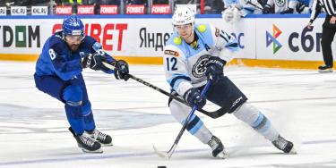 «Барыс» уступил «Сибири» по буллитам в матче КХЛ
