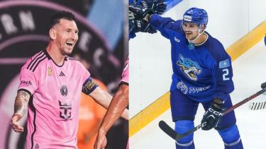 КХЛ отметила гол хоккеиста «Барыса» сравнив его с Месси