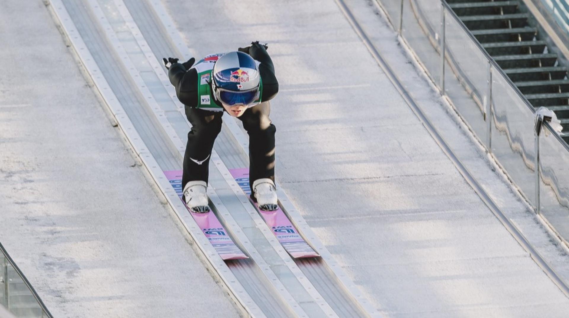 Казахстанская спортсменка стала первой в истории, кто получил красную карточку в прыжках с трамплина