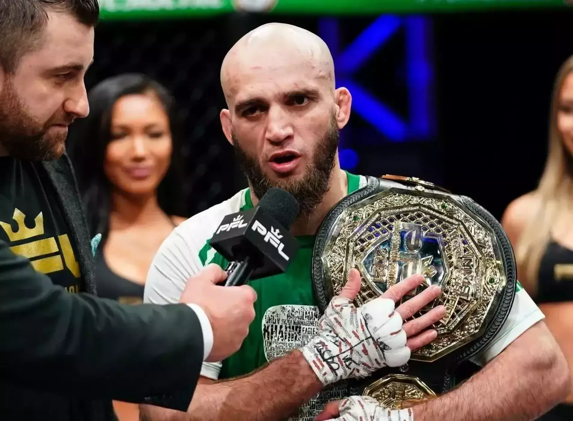 Боец команды Нурмагомедова потерял пояс из-за допинга