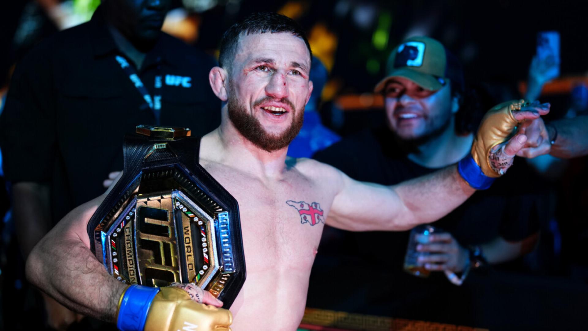 Двалишвили стал бойцом года по версии ESPN