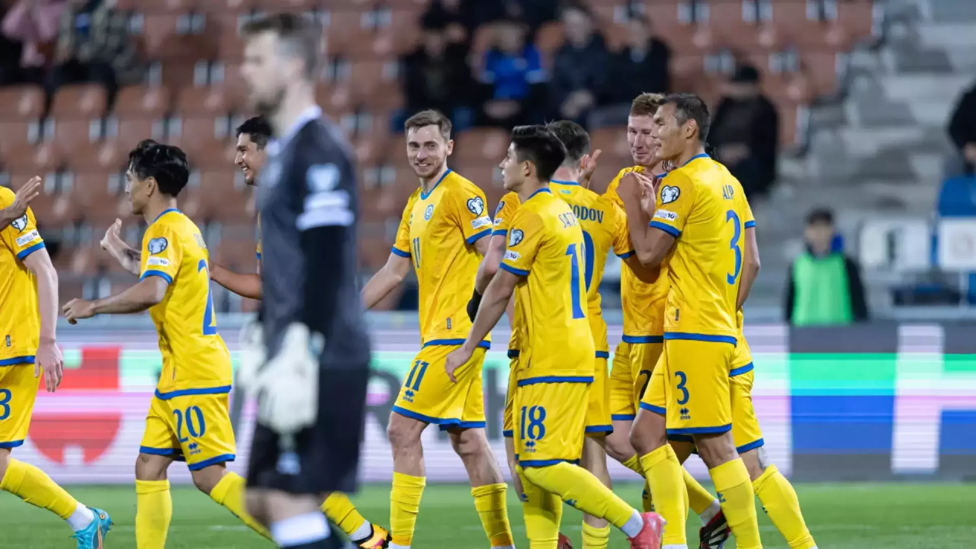 Назван Топ-10 казахстанских футболистов в 2025 году