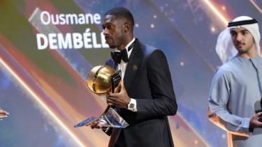 Дембеле признан футболистом года на Globe Soccer