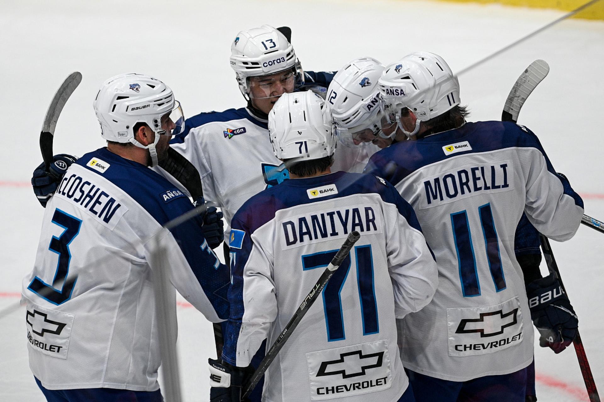 «Барыс» прервал серию поражений победой над лидером Востока