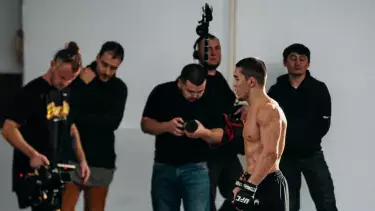 UFC начала съемки в Казахстане с Асу Алмабаевым