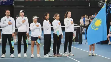 Казахстан проведет домашнюю встречу командного чемпионата мира по теннису