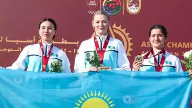 Казахстан взял золото ЧА в стрельбе в Дохе