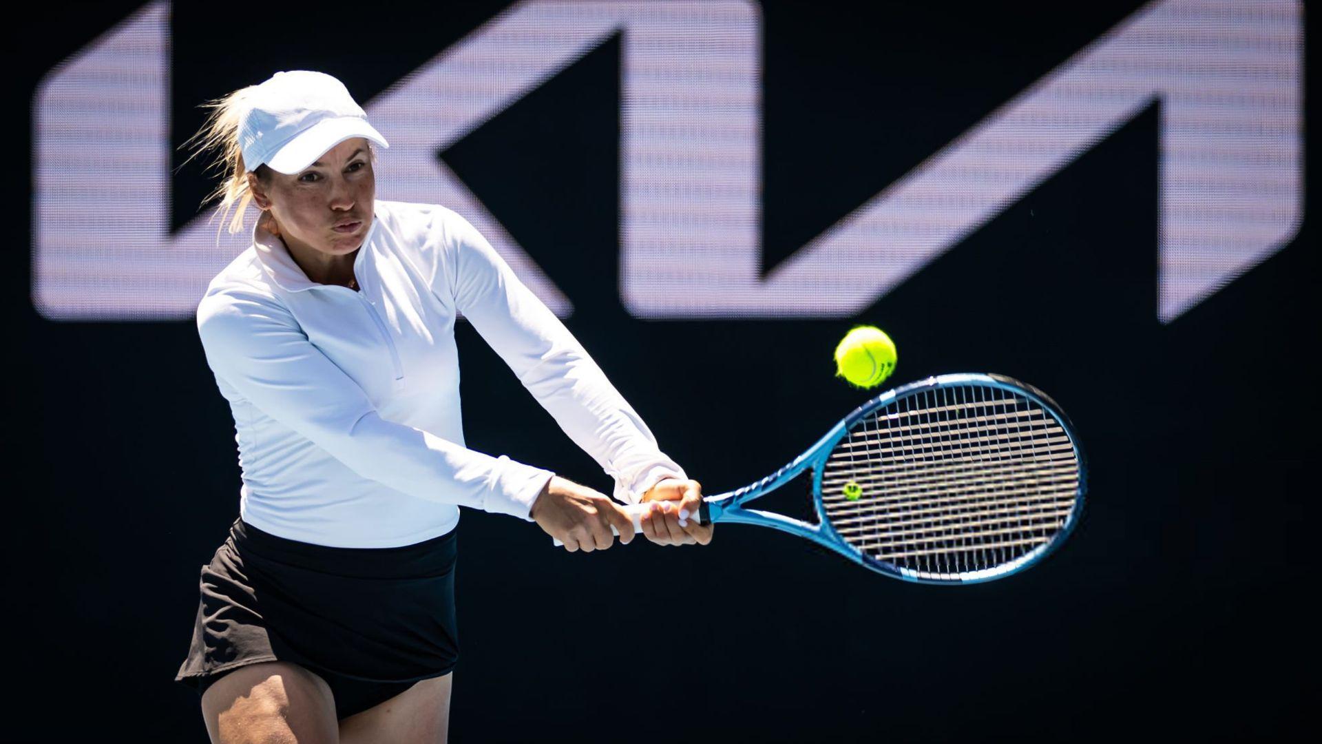 Казахстанка потерпела разгромное поражение на Australian Open