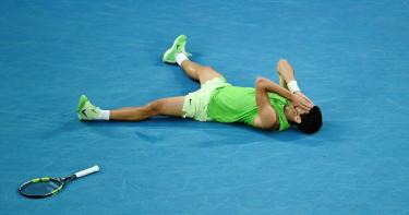 Алькарас впервые вышел в финал Australian Open