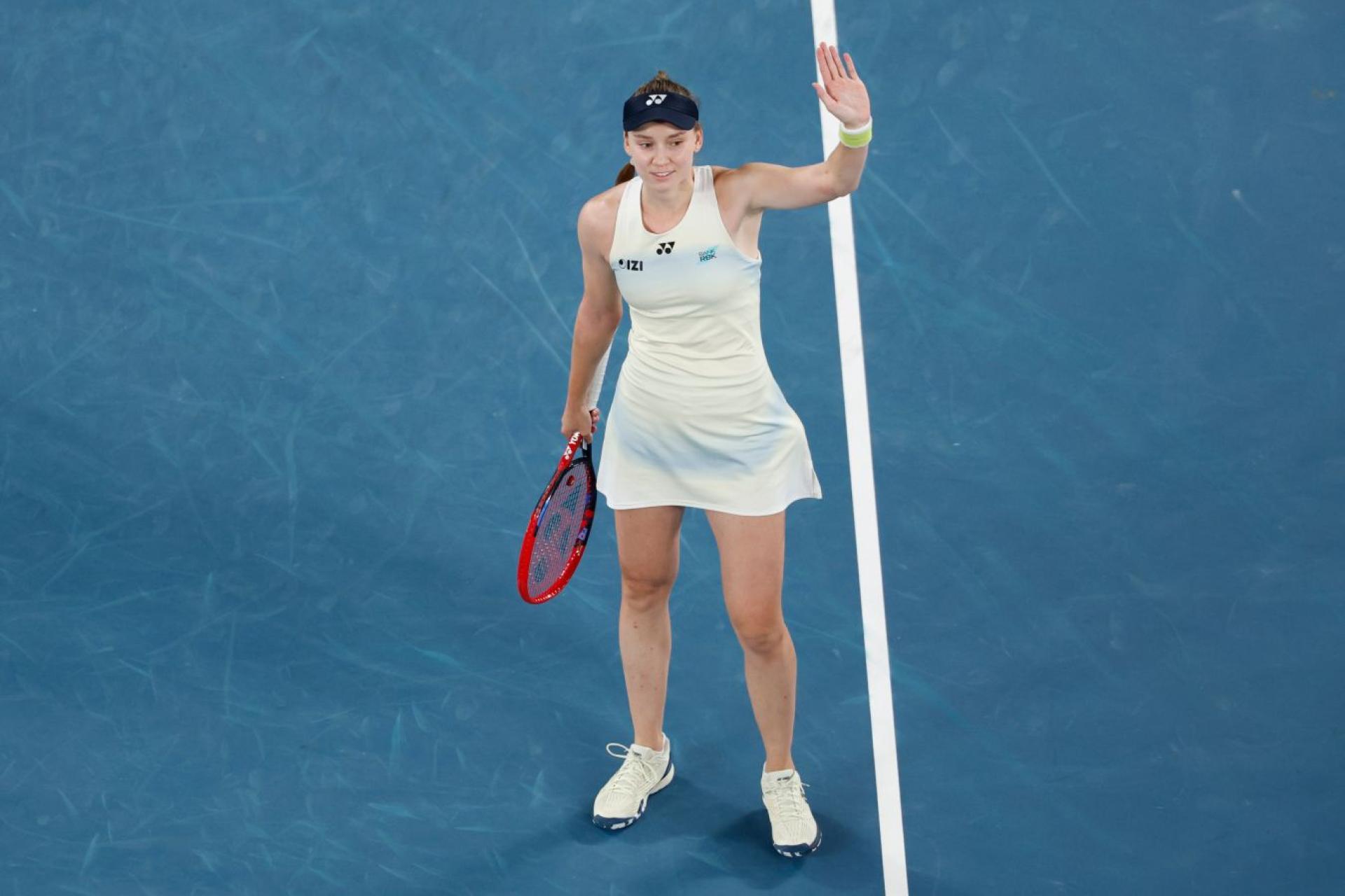 Рыбакина снялась с турнира WTA 500 в Абу-Даби