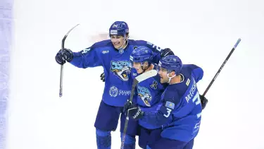 «Барыс» прервал кошмарную серию крупной победой. Астанчане наколотили четыре шайбы «Адмиралу»