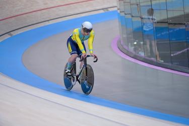 Казахстанская велогонщица выиграла золото чемпионата Азии