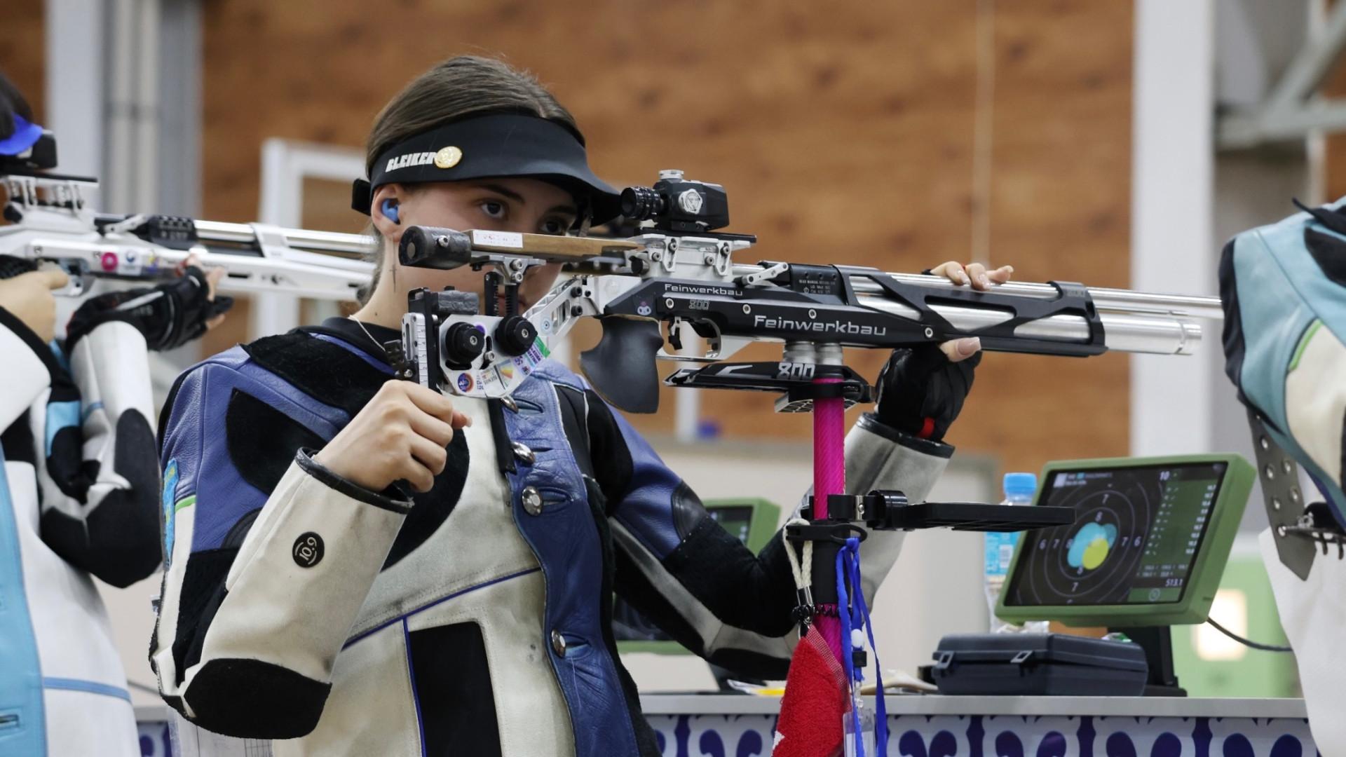 Казахстанка установила мировой рекорд в пулевой стрельбе