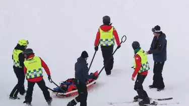 Китаянку госпитализировали после падения на Олимпиаде