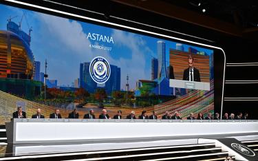 В Астане состоятся выборы президента УЕФА