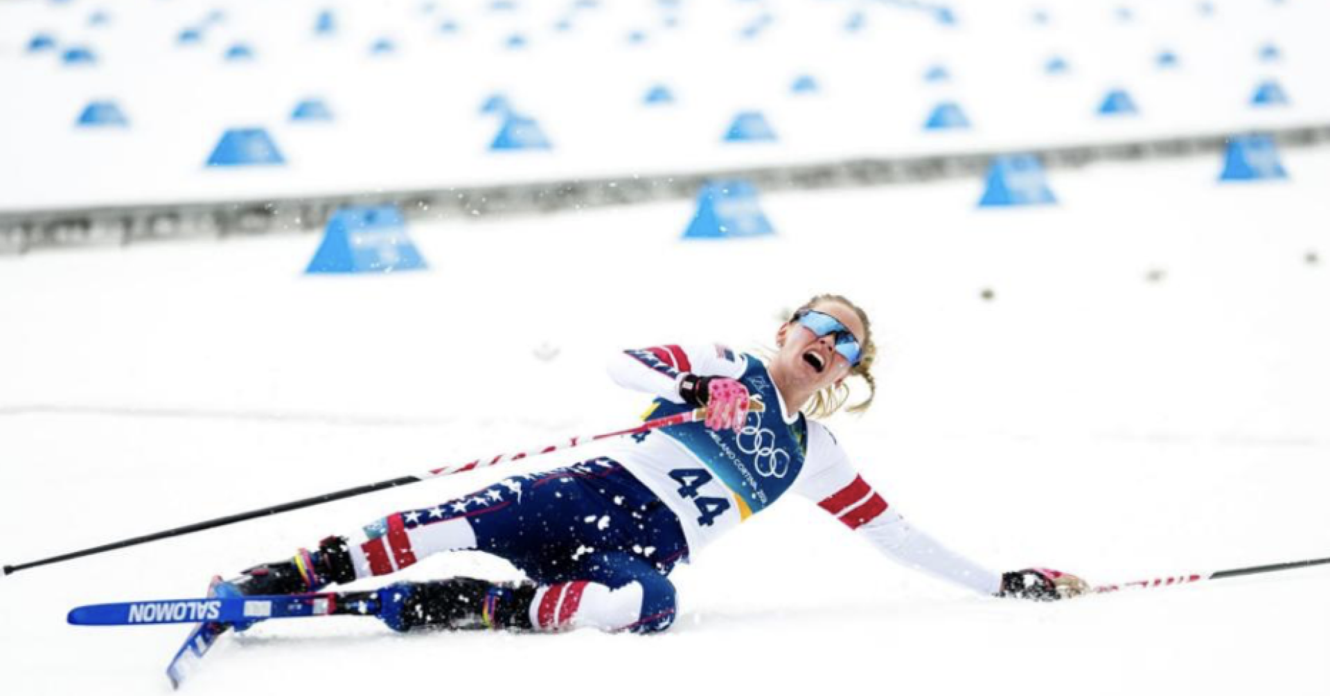 Американская лыжница взяла бронзу Олимпиады с переломом ребра