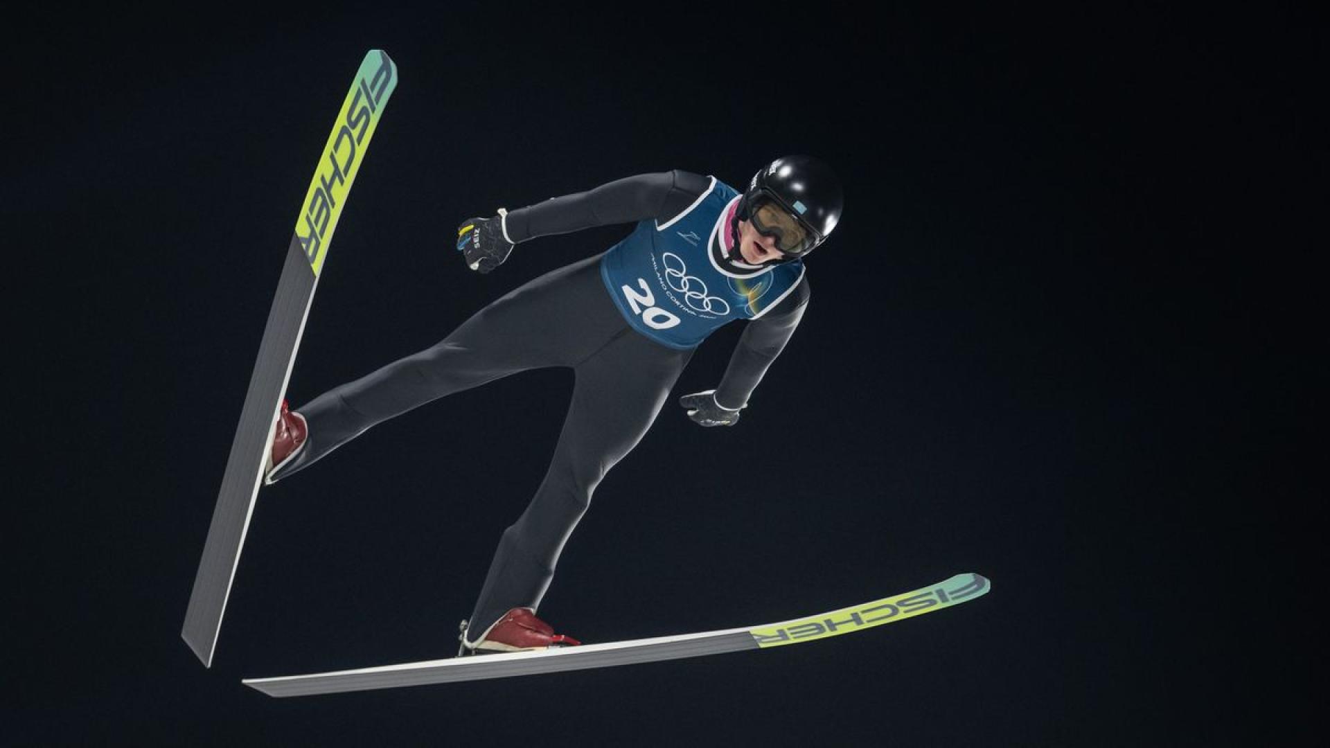 Казахстанские прыгуны вышли в финал Олимпиады на большом трамплине