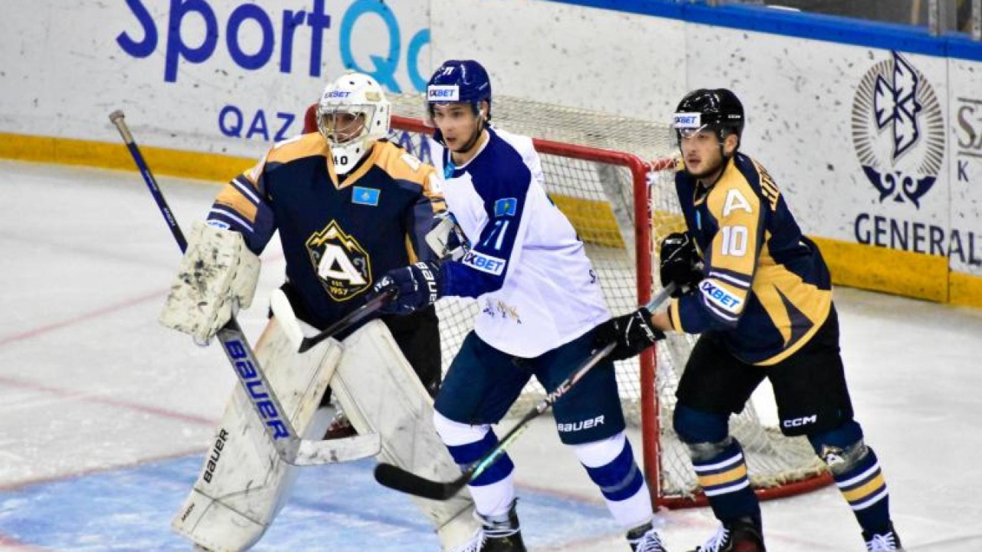 Определились четвертьфинальные пары Чемпионата Казахстана по хоккею
