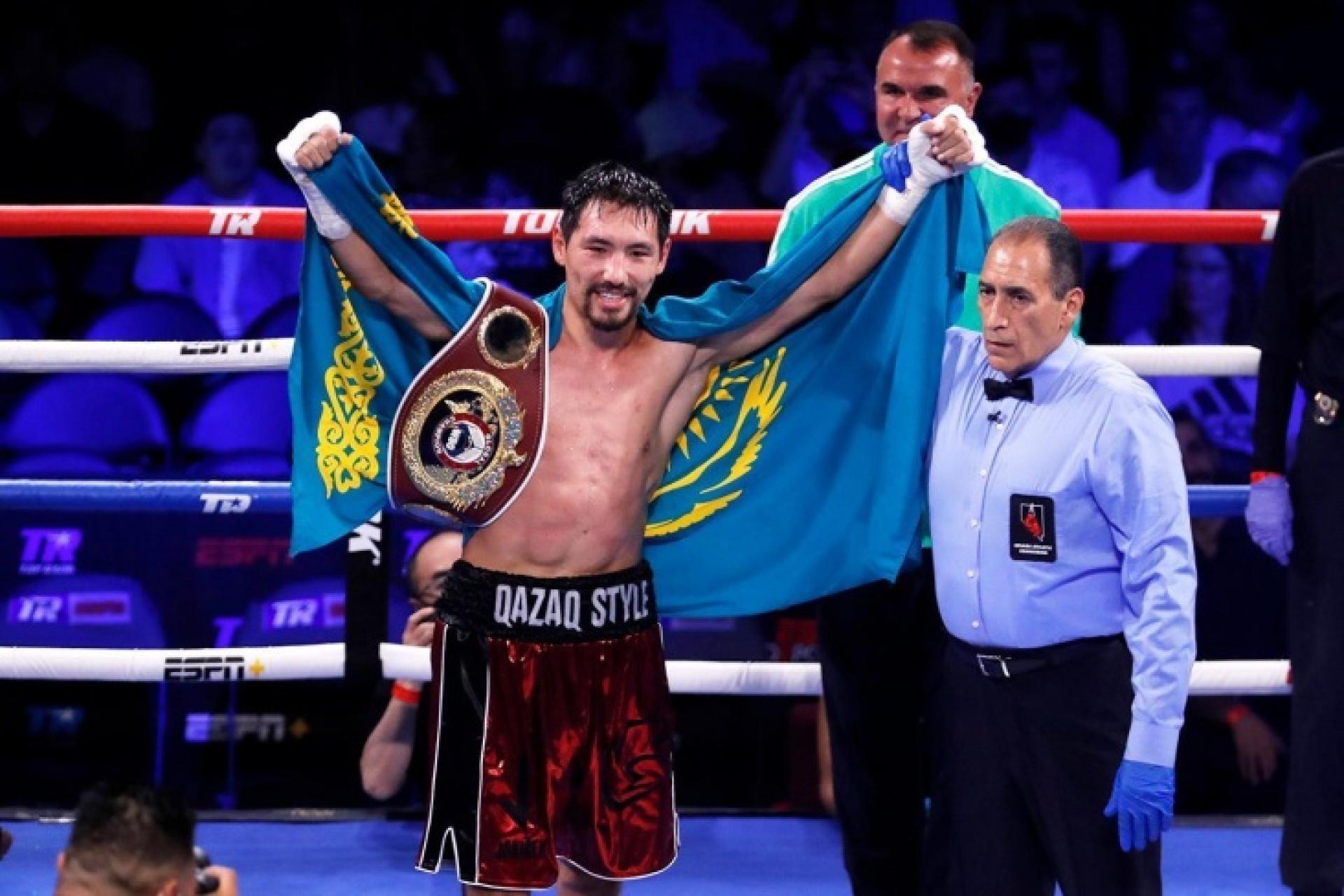 Алимханулы дисквалифицирован на год, но сохранил титул чемпиона мира