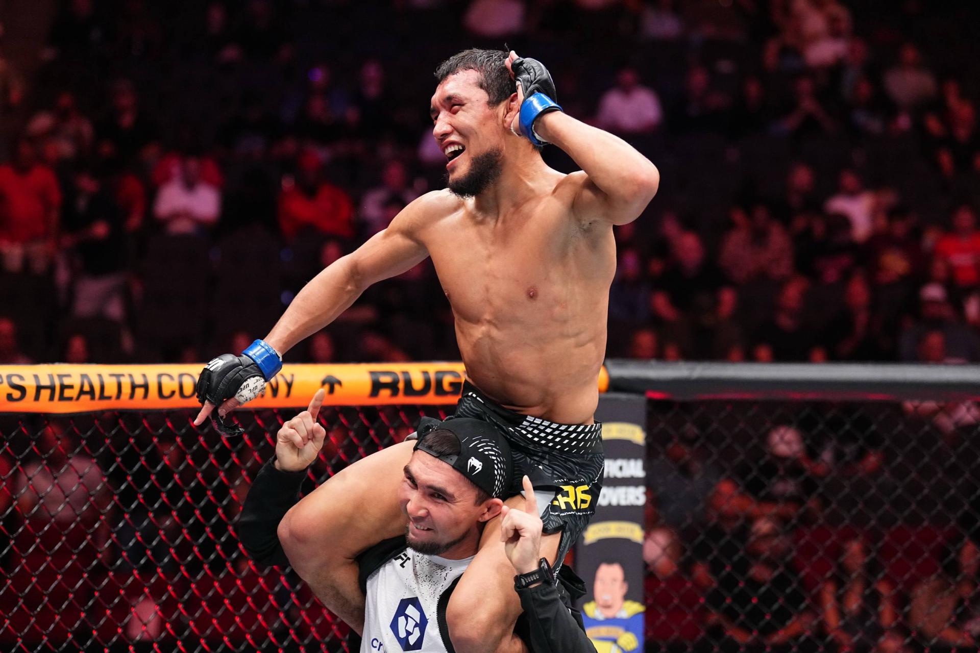 Алиби Идрис одержал первую победу в UFC