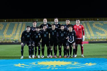 Сборная Казахстана объявила расширенный состав на турнир FIFA Series