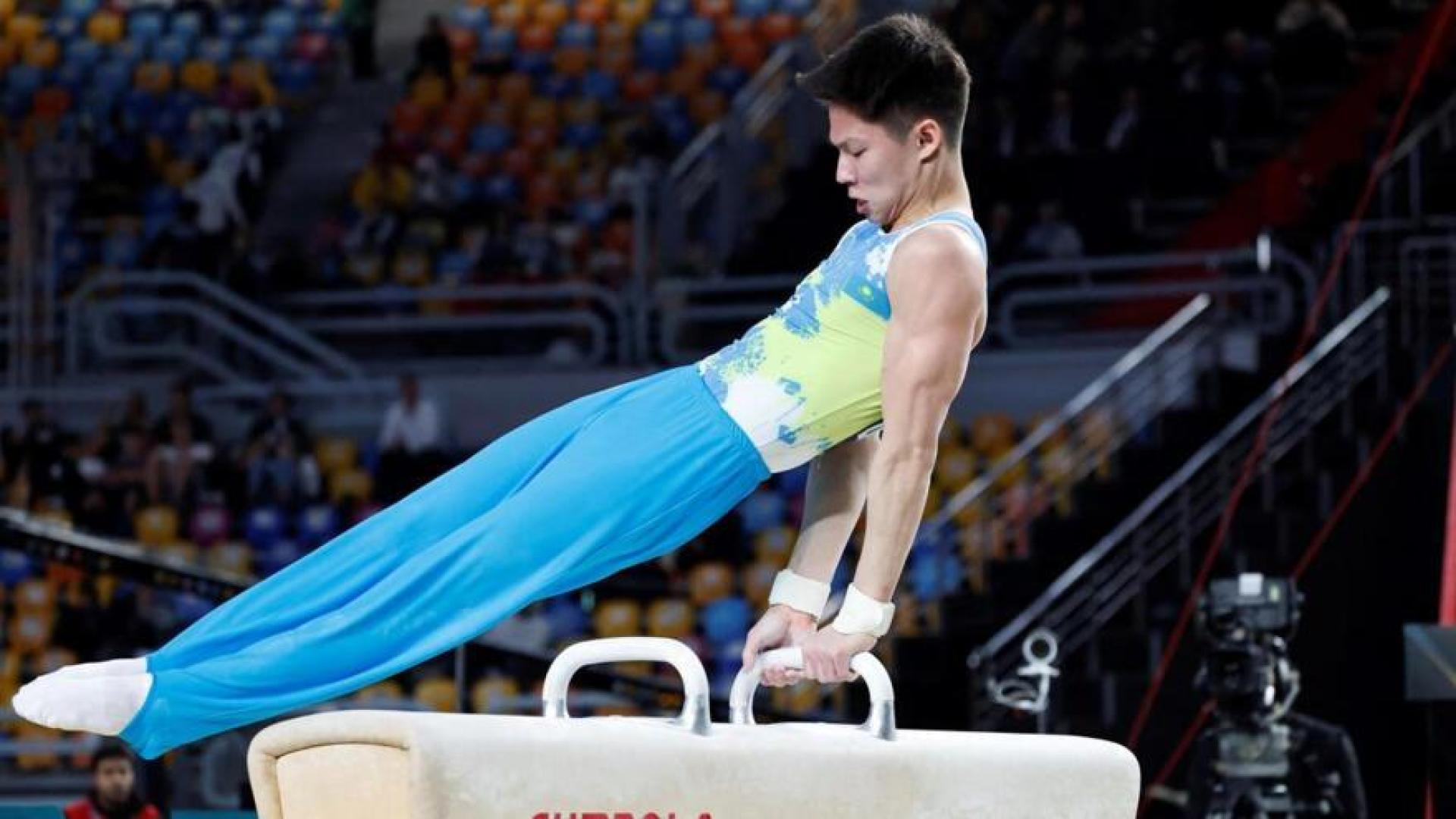 Казахстанский гимнаст завоевал серебро Кубка мира