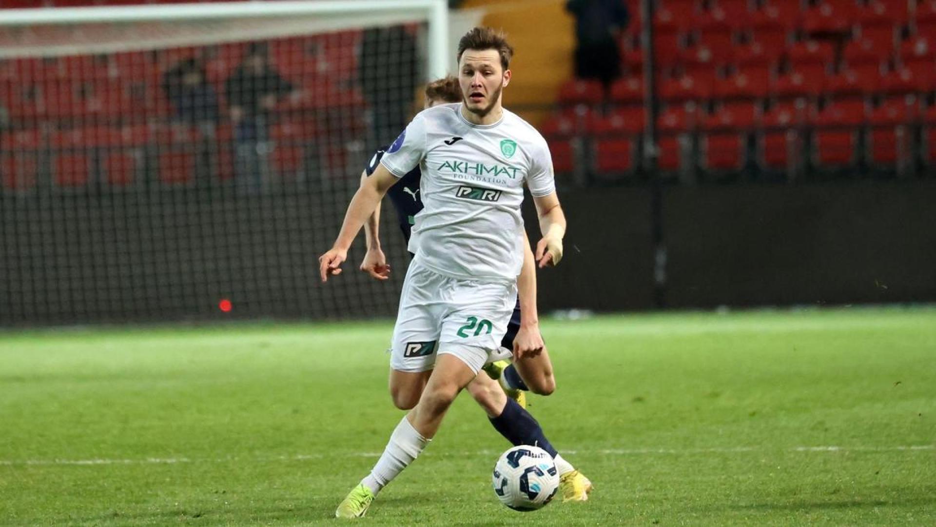 Голевая передача Самородова помогла «Ахмату» подняться в таблице