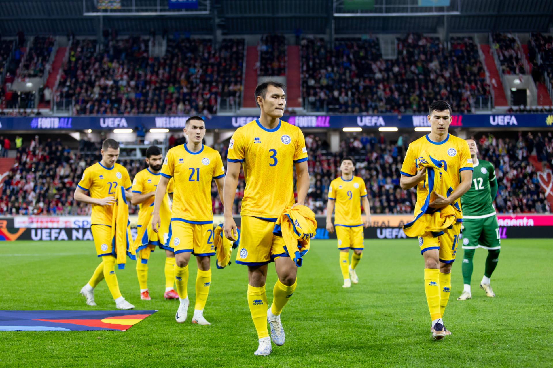 Сборная Казахстана объявила окончательный состав на турнир FIFA Series