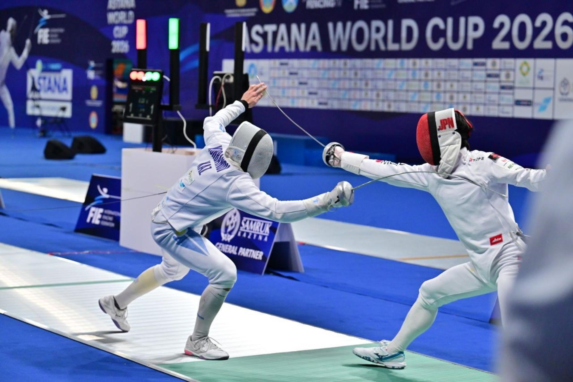 Казахстанский шпажист победил двукратного олимпийского чемпиона на Кубке мира