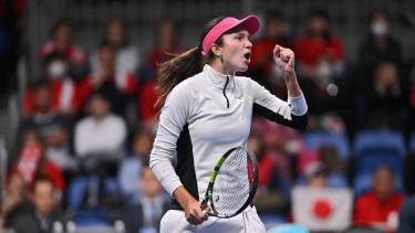 Первая ракетка Казахстана вышла в 1\4 финала турнира в Лондоне
