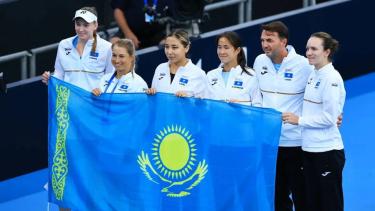 Сборная Казахстана узнала соперника в финале Кубка Билли Джин Кинг